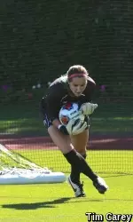 Alyssa Parisi has not allowed a goal in her last 475 minutes in net.