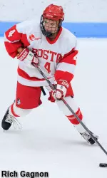 Junior Sarah Steele has a point in her last two games and is a team-best plus-4.