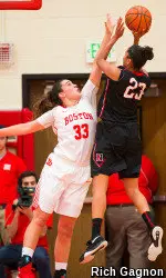 Junior forward Meghan Green