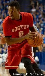 Sophomore Eric Johnson dished out a career-high six assists in his third career start.