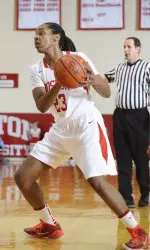 Troi Melton scored 11 points against Colgate.