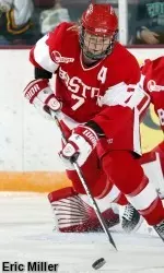 Senior Shannon Stoneburgh had her first-ever two-assist night on Monday against Providence.