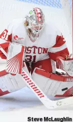 Freshman Erin O'Neil made 30 saves on Thursday.