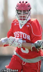 Sophomore Cal Dearth had four ground balls in addition to his goal and assist.