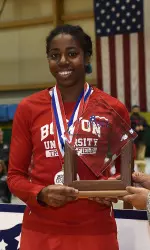 Gemma Acheampong was named Patriot League Female Track Athlete of the Year on Sunday