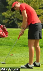 Reigning Rookie of the Year Adela Cejnarova is one of three All-Patriot League players returning for the Terriers in 2015.