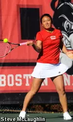 Sophomore Iris Lin dropped just three games at No. 5 singles.