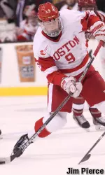 Eichel tallied six points (2g, 4a) in BU's quarterfinal sweep versus Merrimack.