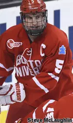 Grzelcyk turned in a seven-point week for the Terriers.