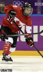 Marie-Philip Poulin will skate in her fifth IIHF Women's World Championship.