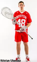 Freshman Colin MacDougall made 15 saves in his first collegiate start.