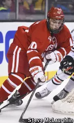 Junior Danny O'Regan earned his first career hat trick vs. Merrimack back on Dec. 6 at Agganis.