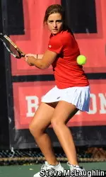 Sophomore Barbara Rodriguez won at both No. 1 doubles and No. 4 singles.