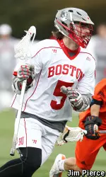 Sophomore Cal Dearth set a single-game program record with six assists on Friday night.