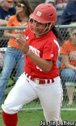 Sophomore Gabi Martinez batted a team-high .583 in five games last week.