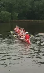 BU's second varsity eight boat finished third in the PL Championship grand final on Friday