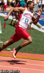 Sophomore Cameron Williams helped secure 16 of the Terriers' 23.50 points over the weekend.