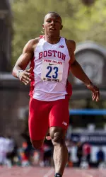 Justin Flynn and the 4x100m relay team competed at the NCAA Division I Men's Outdoor Track & Field Preliminary on Saturday