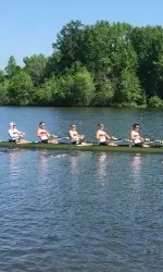 The BU second varsity eight boat advanced to the IRA grand finals