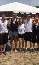BU's second varsity eight boat won a bronze medal at the IRAs on Sunday, the first for an eight boat in program history
