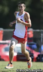 Senior Kevin Thomas was the top Terrier performer for the second straight event.