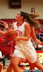 Meghan Green led the team with 19 points, 11 rebounds