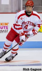 Freshman Bobo Carpenter recorded the first two-goal game of his collegiate career on Saturday night.