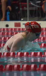 Erin Nabney won the 100 free and 100 breast