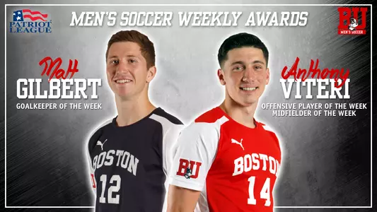 Men's Soccer PL Awards - Gilbert & Viteri