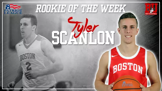Tyler Scanlon - Rookie of the Week Graphic