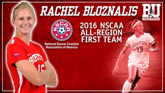 Rachel Bloznalis - NSCAA All-Region Graphic