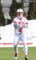 Freshman James Burr scored a career-high four goals on Friday.