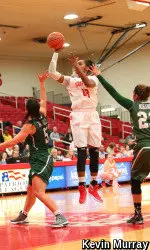 Troi Melton led the team with 17 points