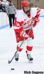 Junior Maddie Elia was a plus-4 in three games this past week.