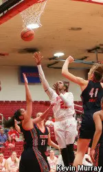 Troi Melton scored a career-high 24 points.