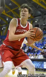 Sophomore Nick Havener recorded a career-high 15 rebounds on Tuesday night.