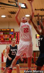 Corrine Williams led the Terriers with 11 points vs. Army West Point on Wednesday