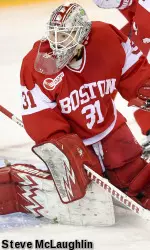 Sophomore Erin O'Neil is the first Terrier with a postseason shutout since Kerrin Sperry in 2013.