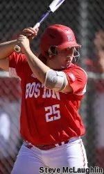 Freshman Alex Heinen had a two-RBI double in the fourth inning.