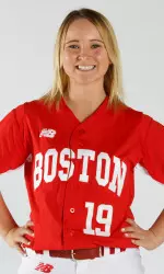 Freshman Emily Morrow went 5-of-7 with three RBIs in the doubleheader.