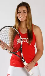 Junior Barbara Rodriguez won at No. 6 singles in three sets.