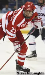 Freshman Jakob Forsbacka Karlsson opened the scoring with his 10th goal of the season.