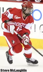 Freshman Sammy Davis was tied for third among NCAA rookies with 16 goals during the regular season.
