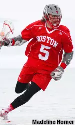 Junior Cal Dearth matched a career high with four goals, including the game-winner.