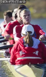 The men's rowing team opens its spring season at Brown on Saturday