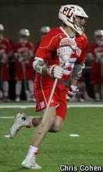 Junior Cal Dearth has recorded 11 goals and 11 assists over the last six games.