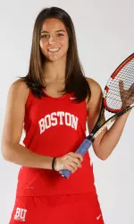 Sophomore Iryna Kostirko