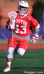 Freshman Tristan Ruh recorded his first collegiate multi-point game (1g, 1a) at Lafayette last weekend.