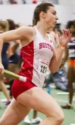Christy Wood was named Patriot League Female Track Athlete of the Week on Monday