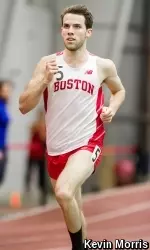 Junior Ethan Homan won the 1,500m run on Saturday with a time of 3:45.78.